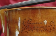 �Х��å���������Dcorated cello,��No,50 (vc8)��Congratulations on your graduation. 2008