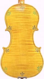 オーダーメイド　ヴァイオリン「アスクレピオス」decorated violin Amati model