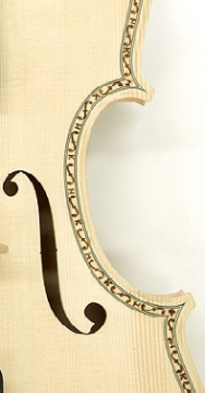 オーダーメイド装飾ヴィオラdecorated viola,stradivari Axelrod 1695 model