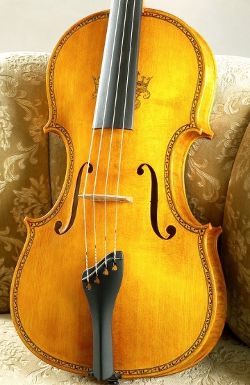 オーダーメイド装飾ヴィオラdecorated viola,stradivari Axelrod 1695 model